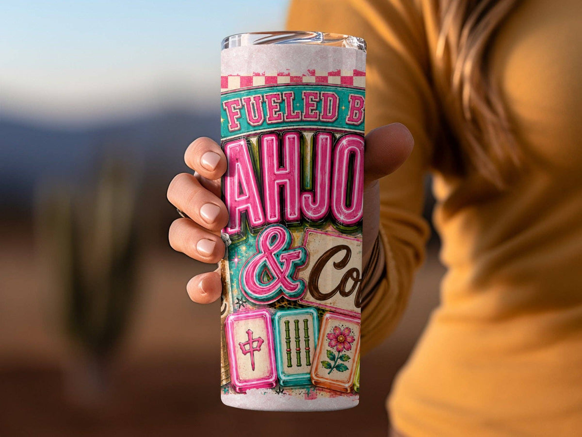Mahjong & Coffee Bliss Tumbler