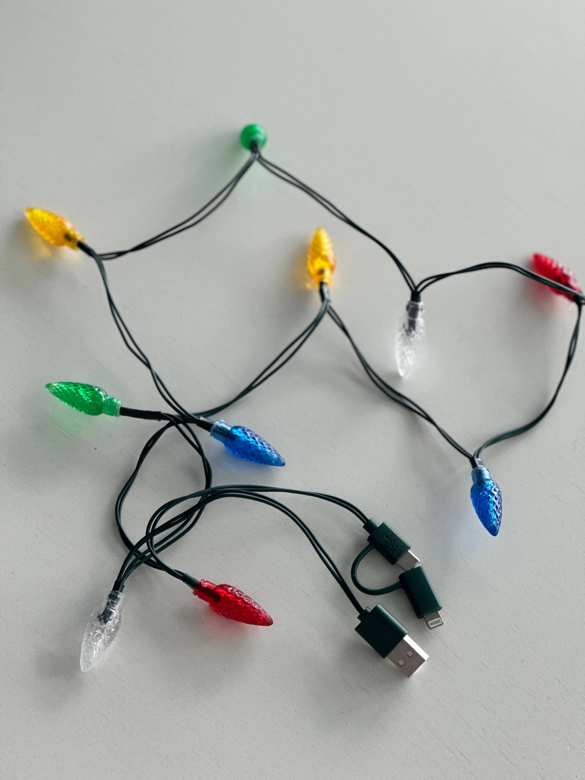 Christmas Lights 2 in 1 Phone Charger