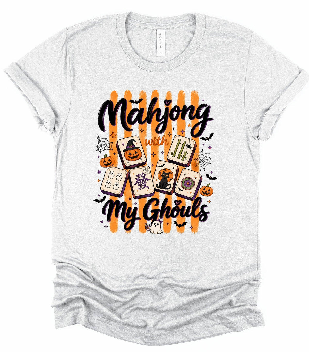 Mahjong with My Ghouls Graphic Tee