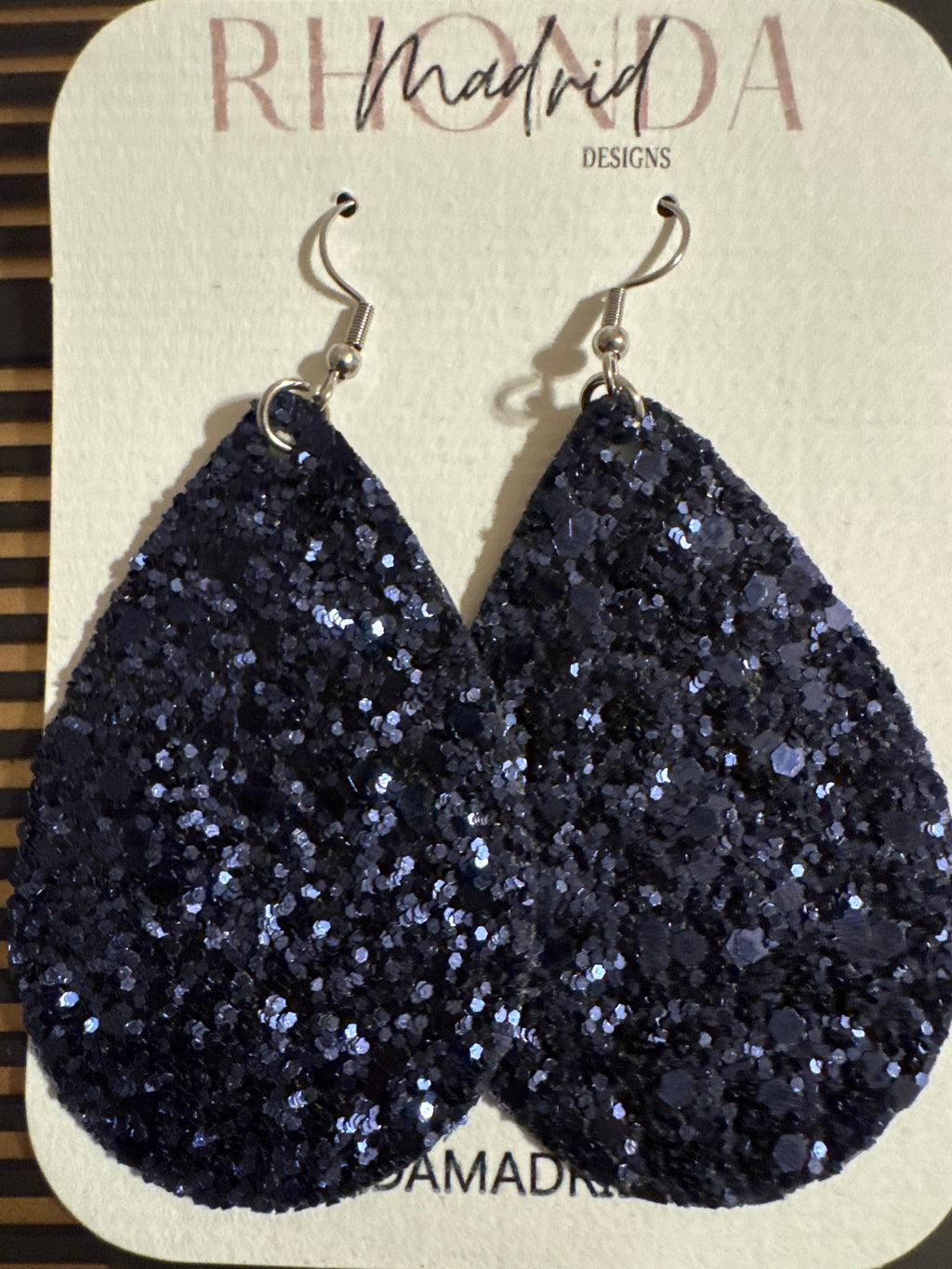 Blue Sparkle Earrings