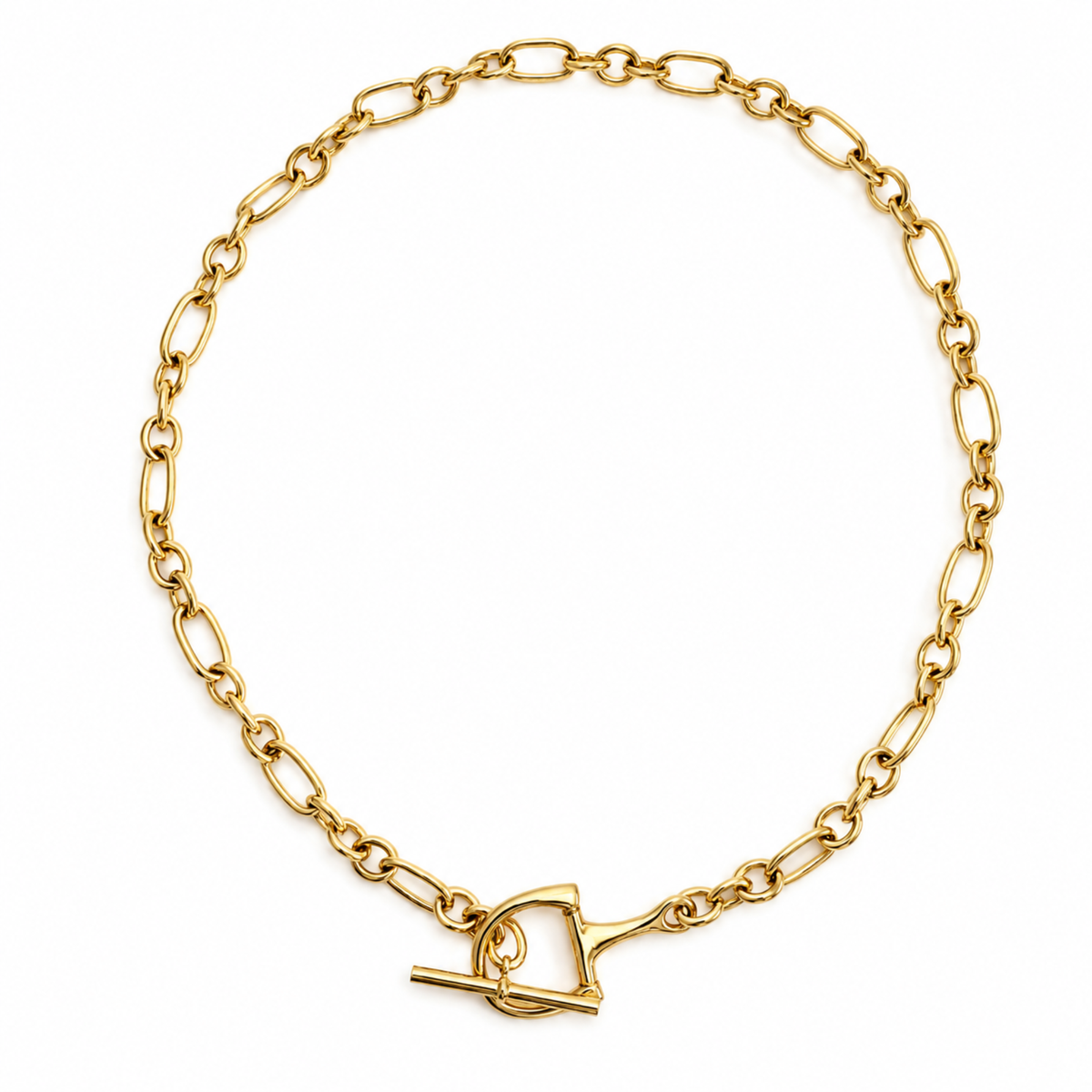 Chunky Equestrian Bit Chain Necklace - Waterproof