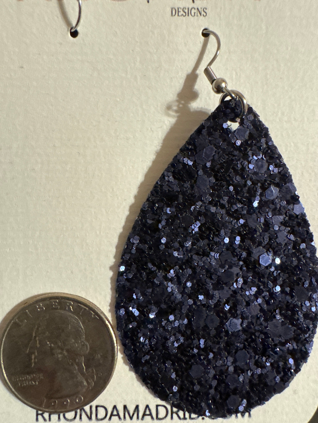 Blue Sparkle Earrings