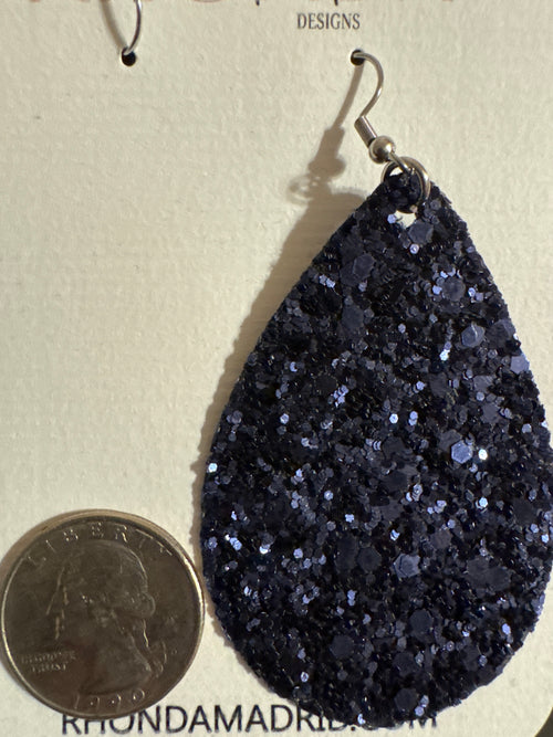 Blue Sparkle Earrings