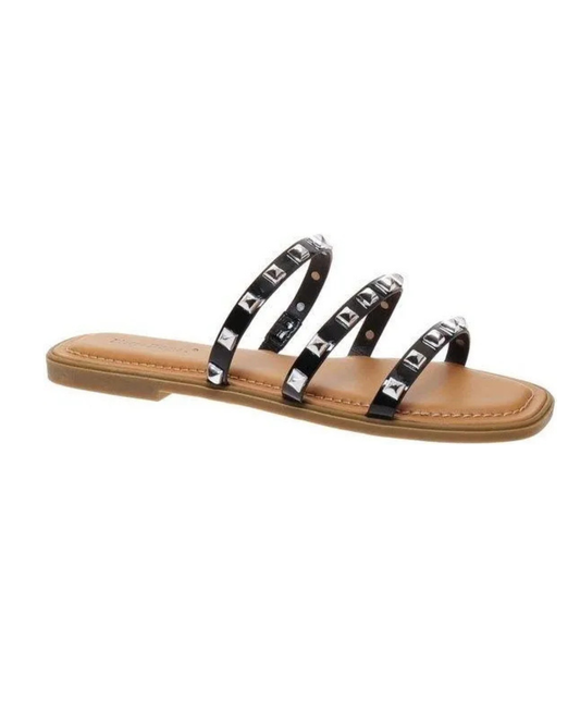 Pierre Dumas Women’s Black Empress-6 Sandals