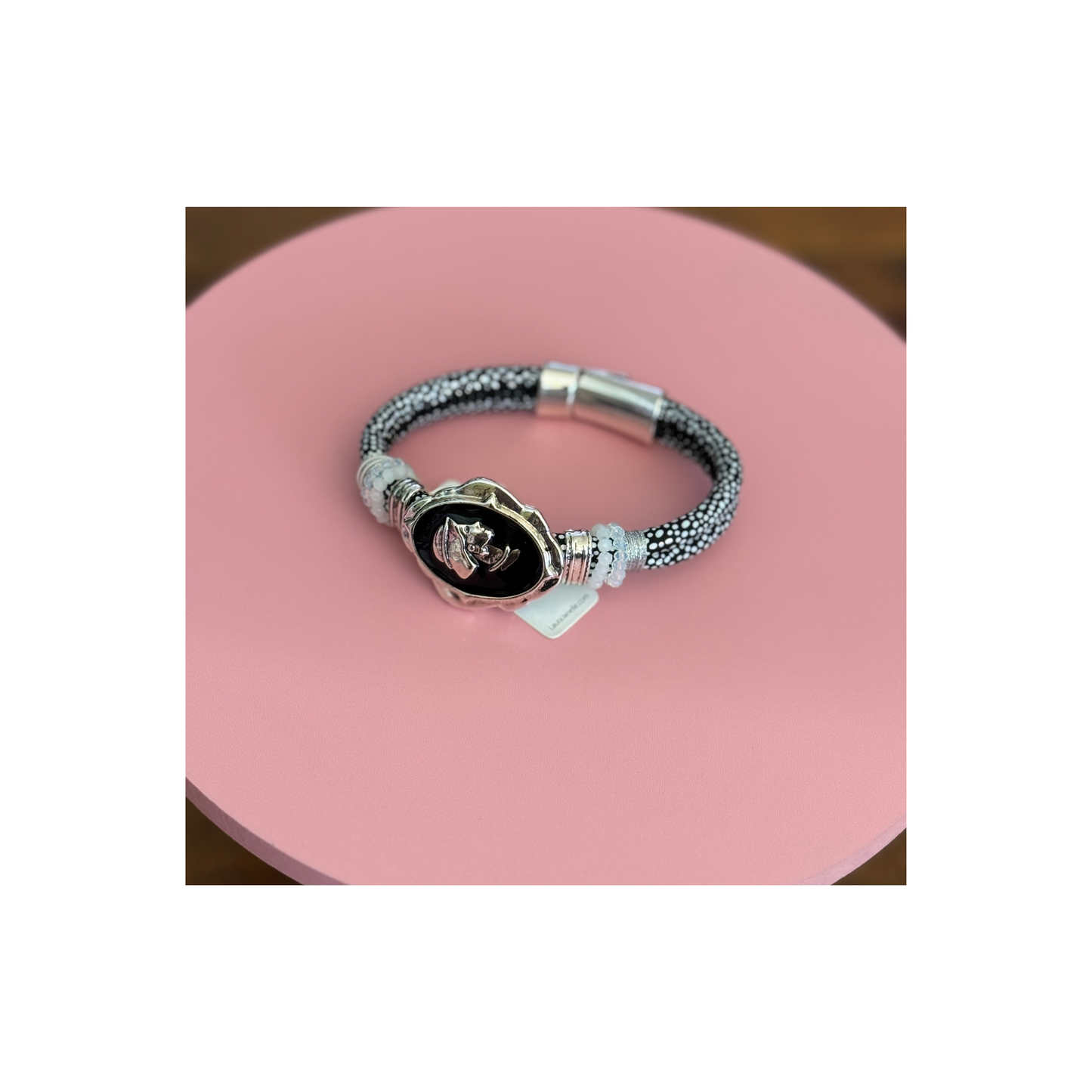 Cameo Statement Bracelet