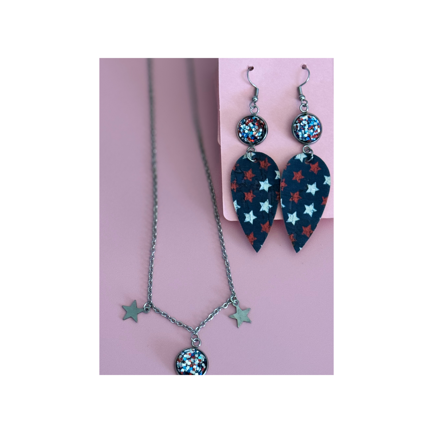 Patriotic Spirit Jewelry Set*Gently Worn