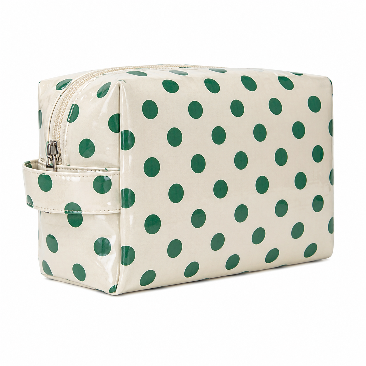 Polka Dot Waterproof Cosmetic Pouch
