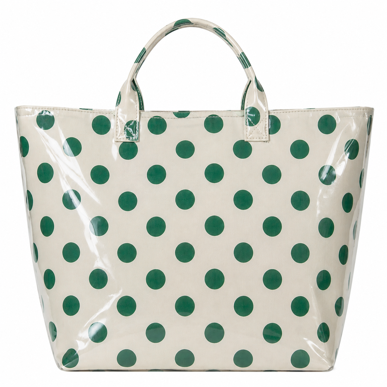 Polka Dot Waterproof Tote Bags
